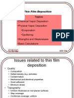 Thin Film Deposition