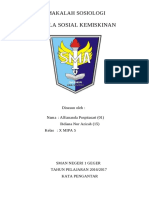 (PDF) (SOSIOLOGI) Makalah Gejala Sosial Kemiskinan - Compress - Compress