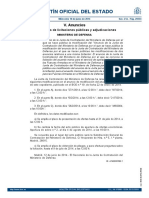 Boletín Oficial Del Estado: V. Anuncios