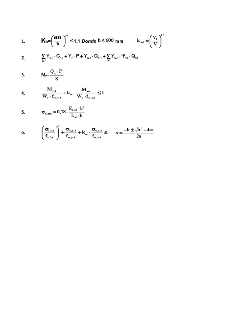 Mathematical Formulas and Variables Analysis | PDF