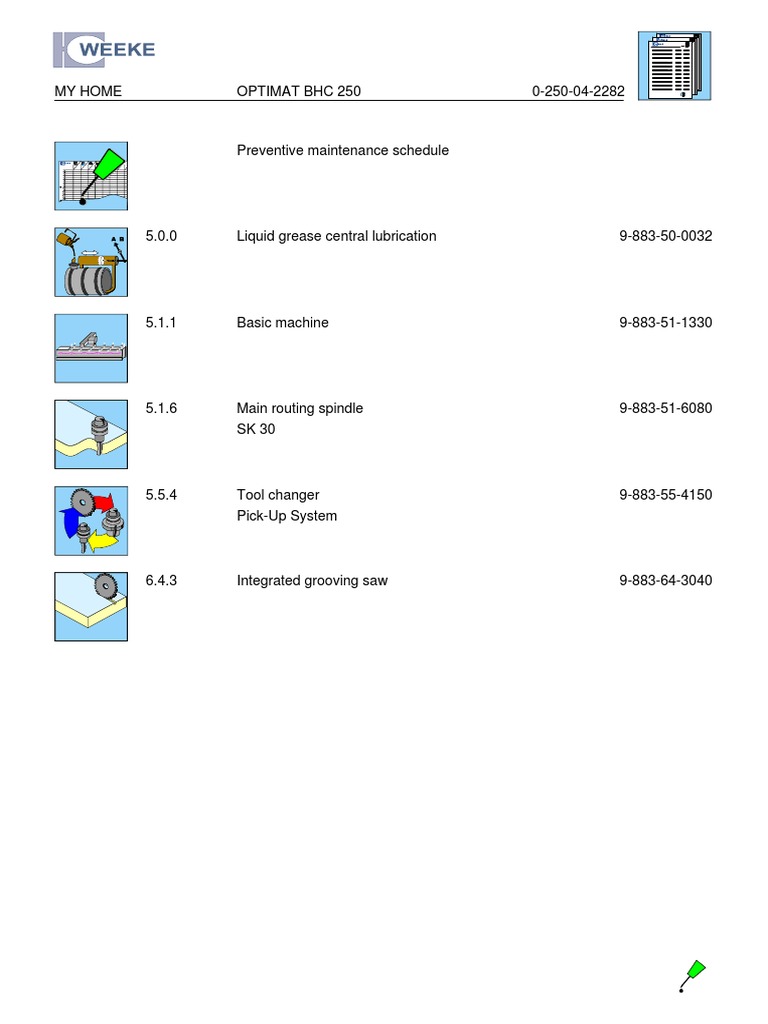 Industrial Machine Maintenance Guide | PDF | Technology & Engineering