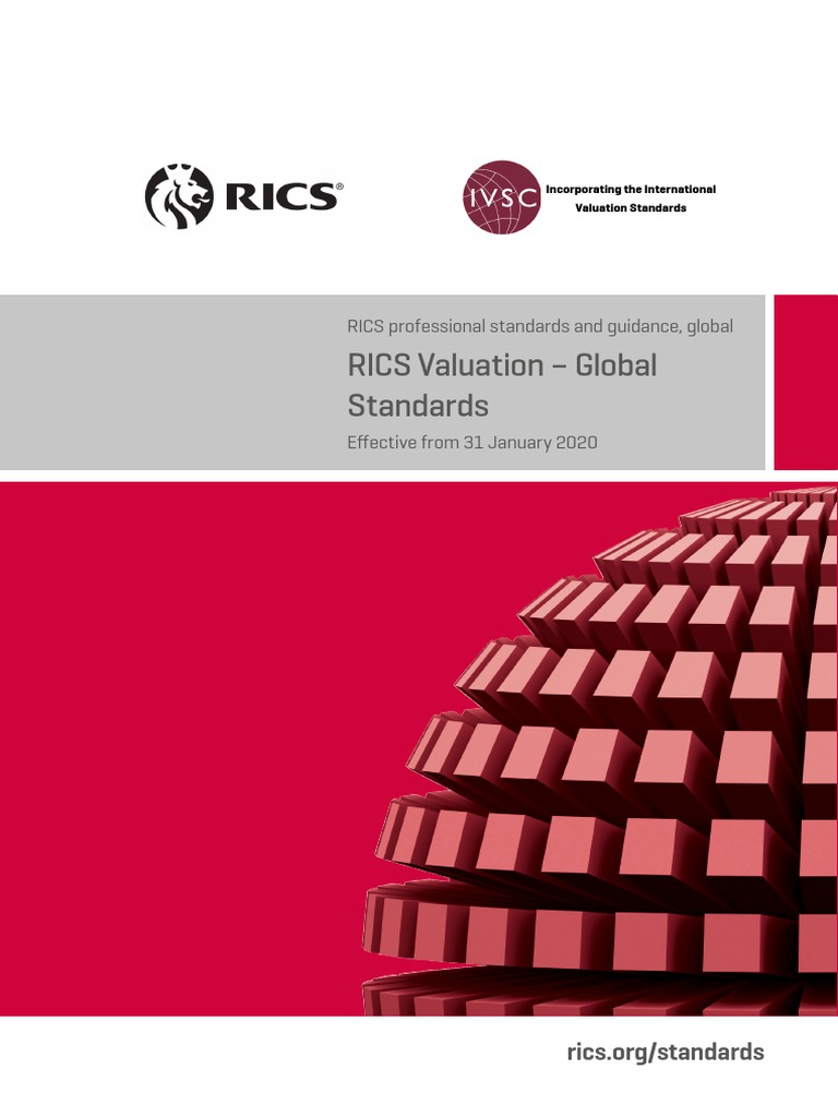 RICS Red Book For Valuation Global Standards 31 JAN 2020 PDF PDF