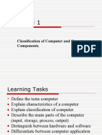 Session 1: Classification of Computer and Computer Components