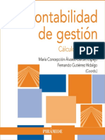 Contabilidad de Gestión Cálculo de Costes by Álvarez-Dardet Espejo, María Concepción Gutiérrez Hidalgo, Fernando