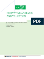 Derivative Analysis and Valuation Techniques