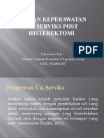 Asuhan Keperawatan Ca Serviks Post Histerektomi