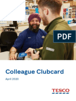Colleague Clubcard Policy - v.5.4 April 2020