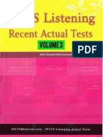 Ielts Listening Recent Actual Tests Volume 3 PDF