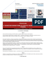 Pravilnik o Tehnickim Normativima Za Zastitu Visokih Objekata Od Pozara PDF