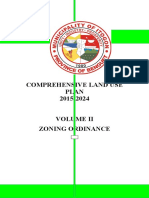 Comprehensive Land Use Plan 2015-2024: 1 of Zoning Ordinance Page