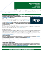 Pre Arrival Checklist May 2020 PDF