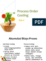 Process Order Cossting PDF