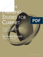 Bonade Daniel Phrasing Studies Clarinet