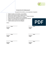 Compromiso de Trabajo Grupal PDF