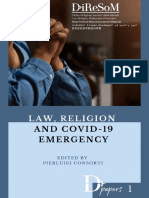 Law Religion and Covid 19 Emergency - Diresom Papers 1 2 PDF