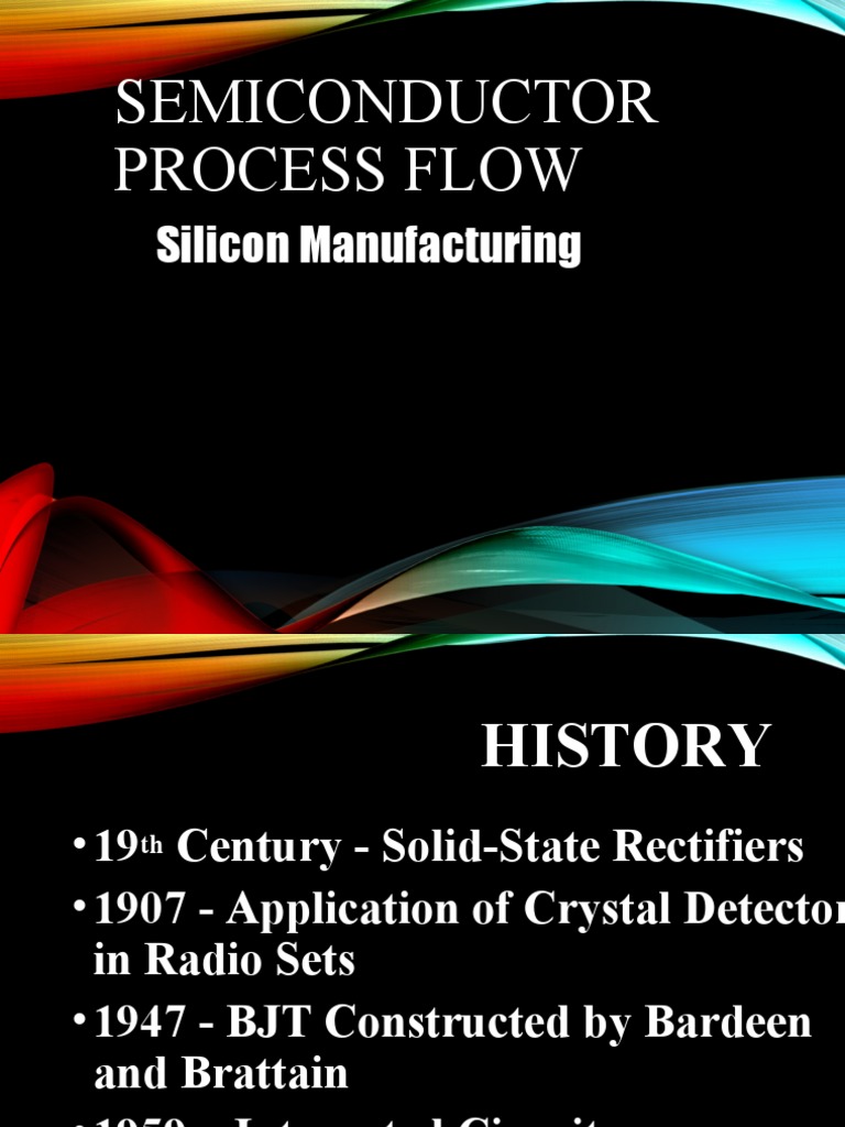 Semiconductor Process Flow | PDF | Photolithography | Wafer (Electronics)