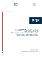 Álgebra Lineal, Vectores