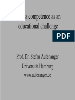Media Competence As An Educational Challenge
