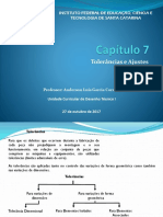 Capítulo 7 - Tolerâncias e Ajustes