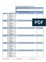 Ficha de Revisión de Planificaciones