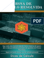 Calculo Prova PDF