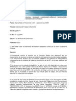 Jurisprudencia Enfermedad Inculpable y Moobing Laboral PDF