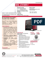 Loncoln Idealarc - CV - 305 - ES-MX