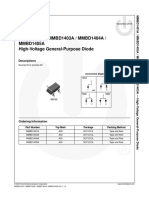 MMBD1401A / MMBD1403A / MMBD1404A / MMBD1405A High-Voltage General-Purpose Diode