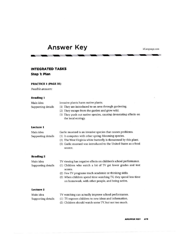 Answer Key Barron | PDF