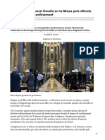 Esglesia - Barcelona-Homilia Del Cardenal Omella en La Missa Pels Difunts en El Temps de Confinament PDF
