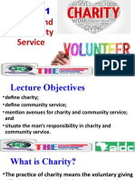 TMC311 - Charity and Community Service