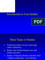 User Studies