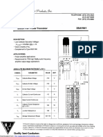 I .Fy FFL: Silicon PNP Power Transistor