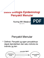 Basis Biologis Epidemiologi Penyakit Menular 2013