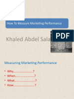 Khaled Abdel Salam: How To Measure Marketing Performance