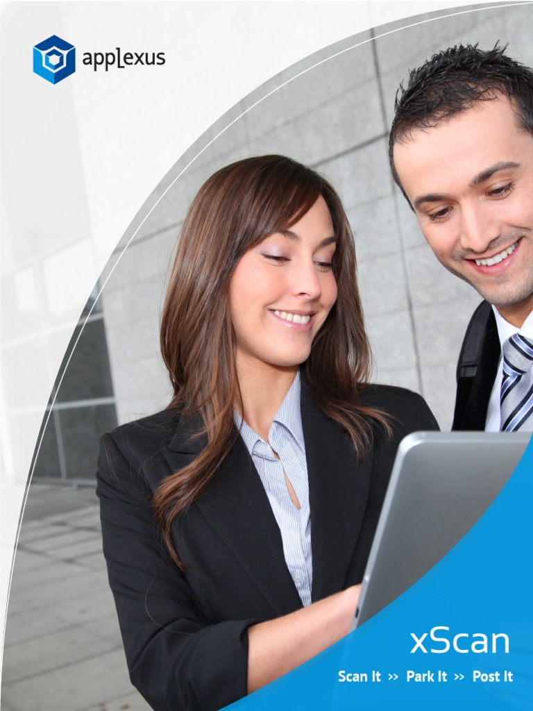 Xscan Scan It Park It Post It PDF Optical Character Recognition