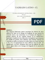 Análisis de varianza de aditivos de color en el fraguado del concreto