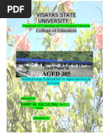 Download AGED 305 - TermPAper in Institutional Evaluation in Agrotech School fINAL by sirrhouge SN47083124 doc pdf