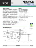 General Description Features: High-Current, High-Performance Drmos Power Module