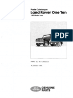 +110-ROW Defender Parts Catalogue PDF