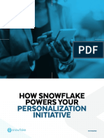 How Snowflake Powers Your Personalization Initiative PDF