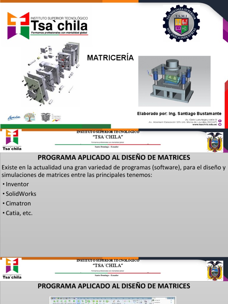 Software para Diseño de Matrices | PDF
