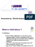 Child Labour: A Dark Spot On Soceity