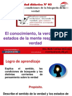 1-El Problema Del Conocimiento y La Verdad