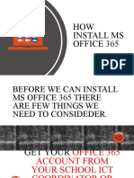 How Install Ms Office 365