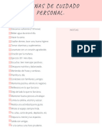 Rutinas de Cuidado Personal PDF