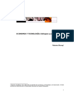 Bisang Roberto (2004) Economía y Tecnología Enfoques y Políticas. LITTEC, UNGS PDF