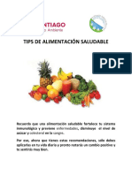 Tips de Alimentacion Saludable