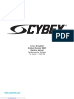 Cybex Treadmill Product Number 625T Owner's Manual: Cardiovascular Systems