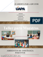 TAREA TALLER DE MAESTROS PSICOLOGIA EDUCATIVA 2